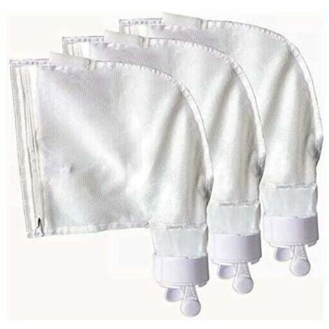 RTGPT 3 sacs de rechange pour Polaris 280/480 - Fermeture éclair, filet en nylon, modèles K13 K16. (1/4)