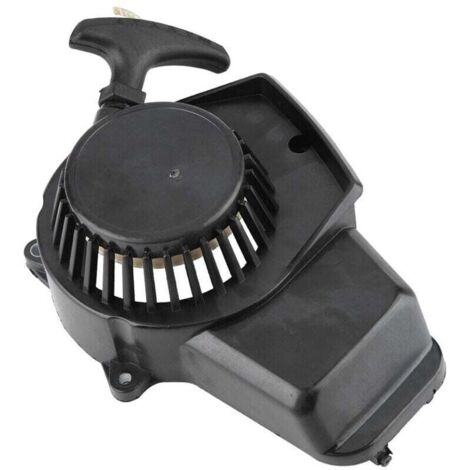 Tirez le démarreur 47-49cc 2 temps pour allumeur universel de quad de saleté de moto(Noir) lanceur pocket bike (1/4)