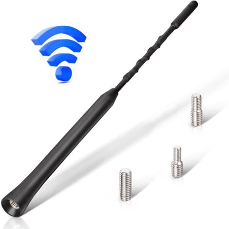 Antenne Voiture Autoradio Antenne de Toit 23cm Remplacement Universelle Antenne Auto avec Fonction de Réception FM/Dab Puissante, Non original (1/4)