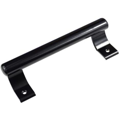 200mm alliage d'aluminium poignée de porte coulissante balcon poignée de porte en verre armoire de salle de bain poignée de porte entrepôt poignée de porte poignée en métal moderne (noir) (1/4)