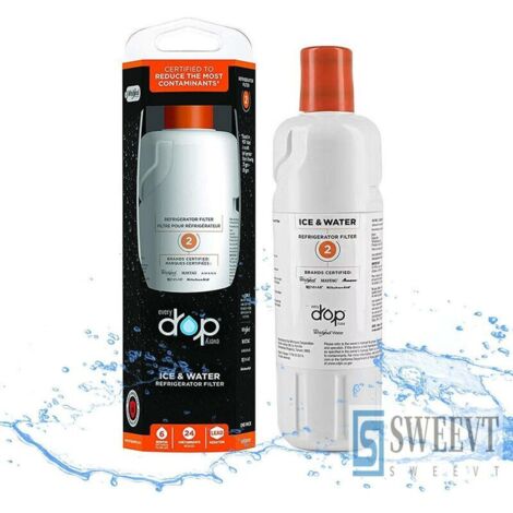 Lot de 1 filtres pour réfrigérateur Everydrop by Whirlpool Ice and Water 2, EDR2RXD1 (1/3)