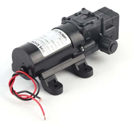 Pompe à eau auto-amorante à diaphragme DC 24V 80W 5.5L/MIN avec pressostat automatique (1/4)