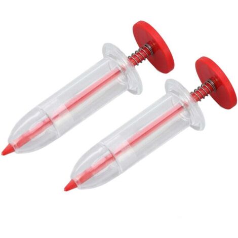 Lot de 2 distributeurs de graines, machine de semis de graines manuelles – Mini outil de semis simple pour graines de plantes pour semis horticoles (1/4)