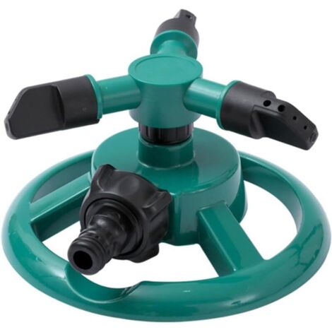 Arroseurs automatiques de pelouse (lot de 2), système d'irrigation de jardin, grande zone de couverture, rotation à 360° (1/4)