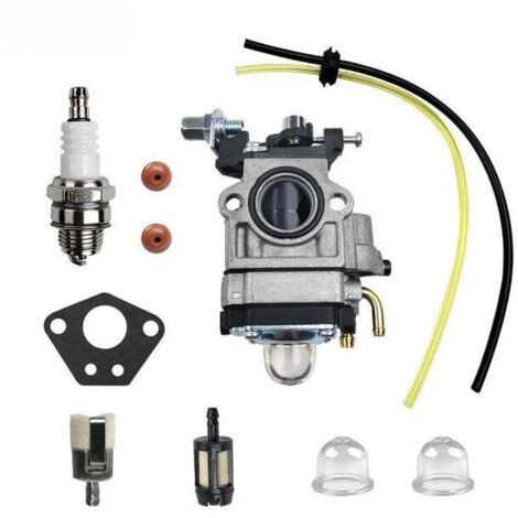 Kit carburateur pour débroussailleuse 40-5 43 52CC BC520 CG430 avec joint, tuyau, bougie et filtre à carburant (1/3)