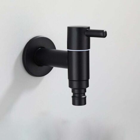 Robinet en acier inoxydable 304 Robinet de jardin extérieur Robinet d'extérieur (1/4)