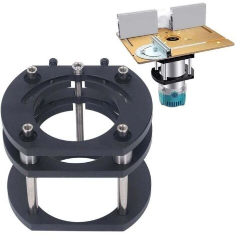 Élévateur de Défonceuse, élévateur de Défonceuse Réglable en Hauteur avec Précision avec Manivelle pour Petites Machines à Tailler