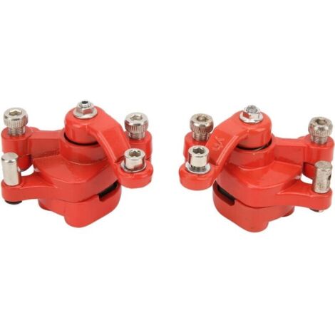 2 pièces étrier de frein avant et arrière de remplacement pour 47cc 49cc 2 temps Pocket Bike Mini Dirt Bike (1/4)