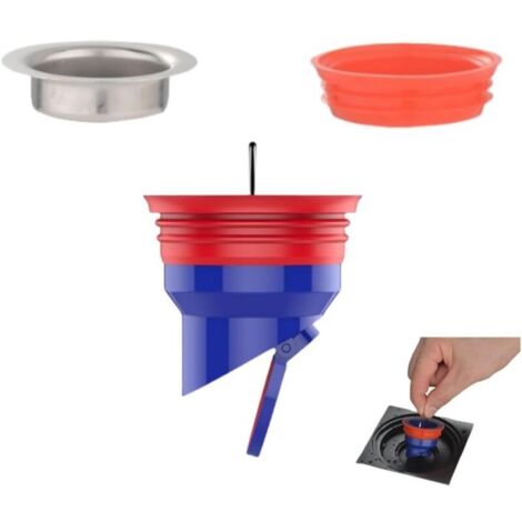 Noyau de siphon de sol Noyau désodorisant de siphon de sol scellé en silicone Pour divers siphons de sol (1/4)