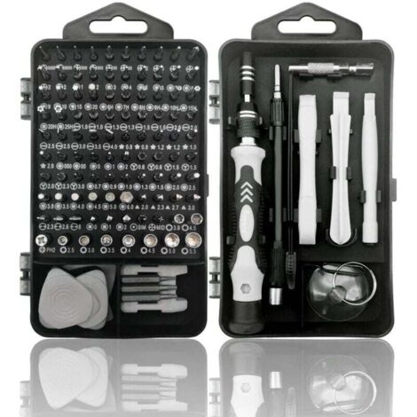 Lot de 122 tournevis de précision pour électriciens, fabricants d'appareils photo, horlogers (1/4)
