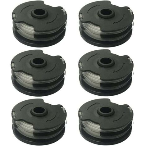 Bobine de fil pour Parkside PRTA 20-Li A1 / B2 / C3 Bobines de Fil de Rechange pour débroussailleuse sans fil LIDL Parkside PRTA 20-Li A1 / B2 / C3, PRT 300 A1, PRT 550 A1 / A3 (6pcs) (1/4)