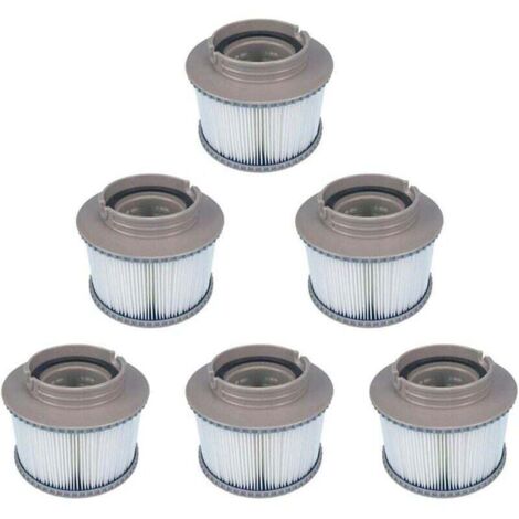 Paquet de 6 filtres MSPA de remplacement pour FD2089, pompe cartouche filtrante adapte tous les spas MSPA actuels (1/4)