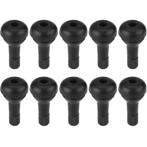 10 pièces voiture Auto TR415 roue encliquetable pneu pneu Valve tige courte Valve en caoutchouc (1/4)