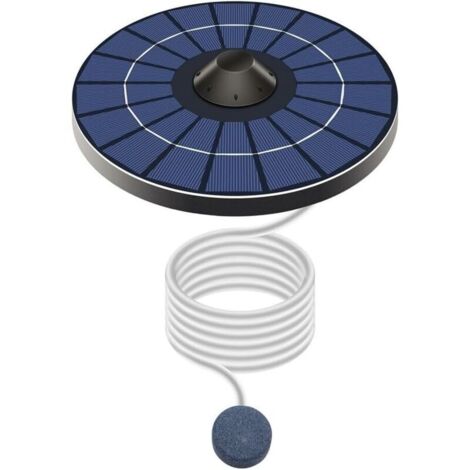 Pas Besoin de Brancher la Pompe à oxygène Flottante pour Bassin à Poissons extérieur Solaire (1/4)
