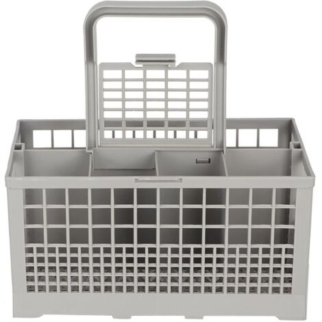Panier pour Lave-Vaisselle, ABS Panier Universel pour Lave-Vaisselle, Boîte De Rangement De Remplacement De Couverts pour Lave-Vaisselle Polyvalent avec Poignée Universelle (240 X 135 X 123 Mm) (1/4)