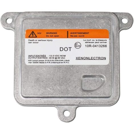Ballast de phare au xénon de remplacement OEM compatible avec OSRAM A71177E00DG 35XT6-B-D3/12V, 10R-034663 (1/4)