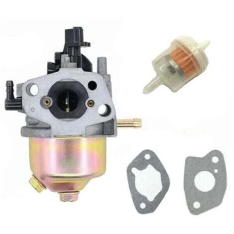 Carburateur de remplacement pour tondeuse à gazon, compatible avec les modèles HP414, SP414, HP164, SP164, M411PD et RS100. (1/4)