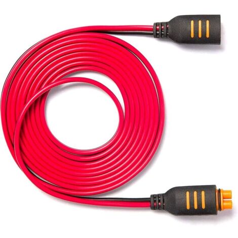 Kit de connexion de bornes de batterie avec câble d'extension et panneau indicateur à broches plates, compatible avec les câbles de connexion de batterie à goujons M3 (1/4)