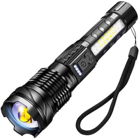 Lampe torche tactique ultralégère pour les situations d'urgence en camping et en randonnée (1/4)