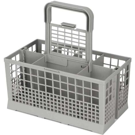 Boîte de Remplacement pour Panier à Couverts Universel avec 8 Compartiments, Durable et Ferme, adaptée aux Lave-Vaisselle Polyvalents (1/4)