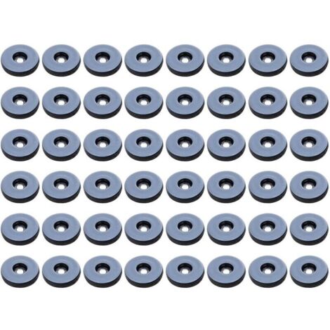 Patins Meubles,Lot de 48 patins de meubles ronds en téflon,Anti-vibration Patins Glisseurs pour Meubles,(Ronde) 19 mm (1/4)