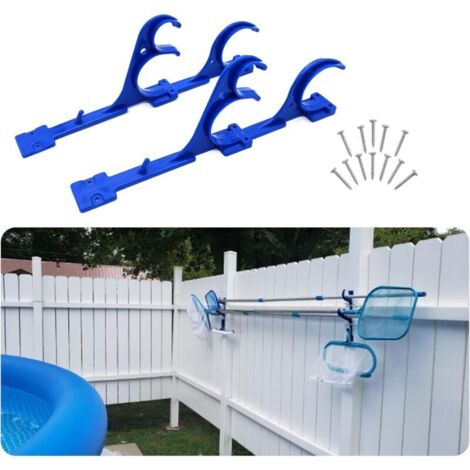 DAZZTIME Crochet Nettoyage Piscine Avec Perche Aluminium 185cm - Pour Robot Aspirateur Piscine