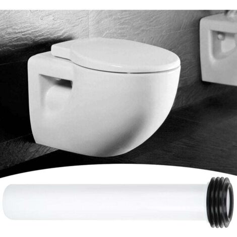 Tuyau de chasse d'eau, tube de toilette, tube de chasse d'eau, pièces de toilette, facile à utiliser, installation simple et pratique, accessoires de toilette pour canalisation de salle de bain, toile (1/4)