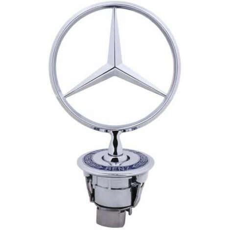 Convient pour Mercedes-Benz tête de blé carrée marque couverture d'avion carréeW124 W202 W203 W208 W210/44mm (1/4)