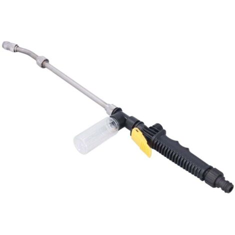 Jet Washer Durable Jet Buse Washer Multipurpose Water Pulvérisateur Haute Pression Super Impact Amovible Réglable Mousse Pulvérisateur D'eau pour Jardin Arrosage Lavage De Voiture (1/4)