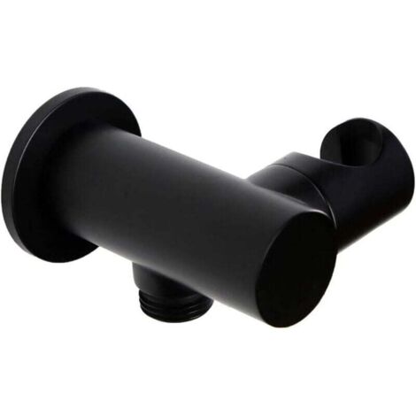 Curseur barre de douche, Support de pommeau de douche à main, douchette murale, coude de connexion (1/4)