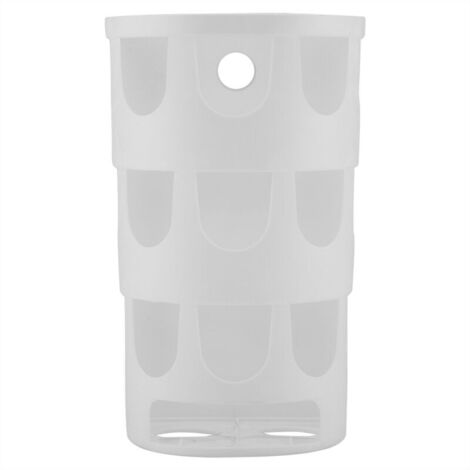 Boîte de rangement pour sac poubelle, support de rangement pour sacs à ordures muraux durables en plastique de haute qualité pour cuisine, salle de bain(blanc) (1/4)