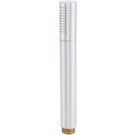 Pommeau de Douche à Main, Matériau en Cuivre, Poli, Prise Confortable, Détachable, Réutilisable, Filetage G 1/2, 19,2 2,4 2,4 Cm, pour Salle de Bain (1/4)