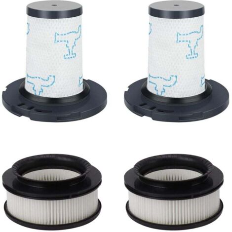 Filtre pour Rowenta X-Force Flex 11.60 12.6 14.60 15.60 Animal RH98xX RH99xx, 2 Filtres Pré-moteur + 2 Filtres Post-moteur ZR009007 ZR009008 (1/4)