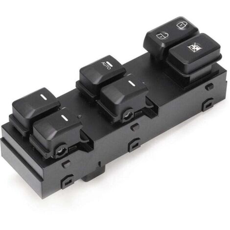 Bouton de commutateur de vitre électrique avant gauche compatible avec Kia Sportage 2011-2016 93570-3W450 popular, Non original (1/4)