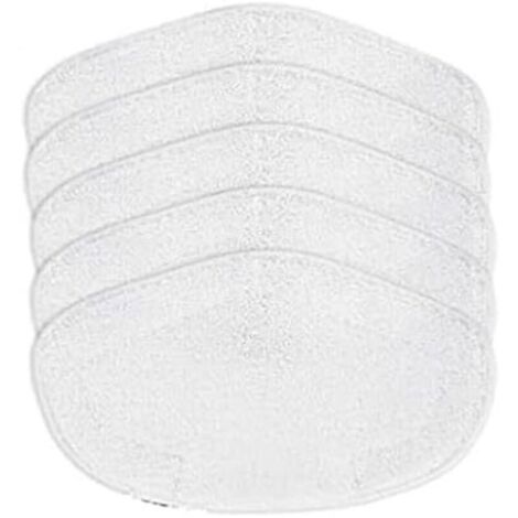 5 PCS Lingettes Reutilisable pour Vaporetto Brosse Vaporforce SV440, PAEU0332 Vadrouilles de Rechange Lavables pour Polti Vaporetto Brosse Vaporforce (1/4)