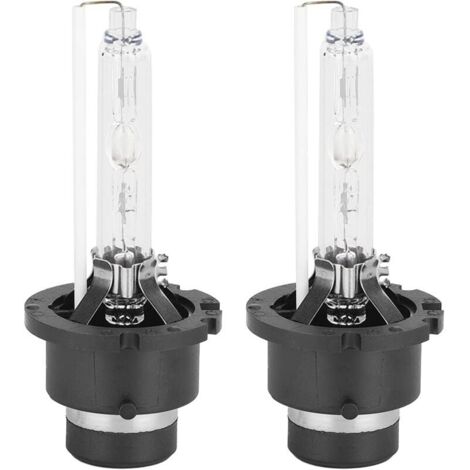Ampoule de Phare HID au Xénon de Voiture D2S 6000K 35W, Lumière de Remplacement Lumineuse et Sûre, 2 Pièces (1/4)
