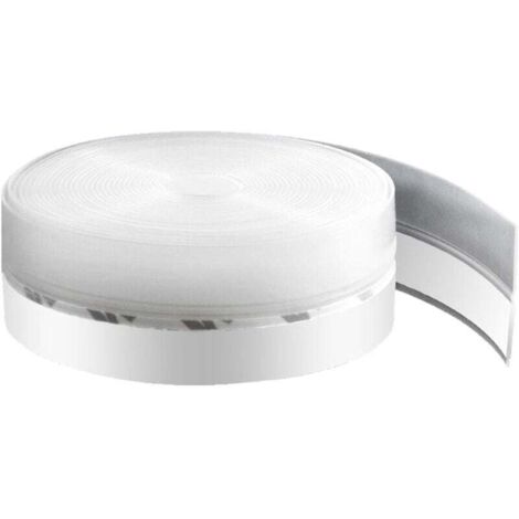 5PiècesJoint d'étanchéité transparent autocollant pour portes coulissantes, joints de maison et fenêtres, 45 mm x 1 m (1/4)