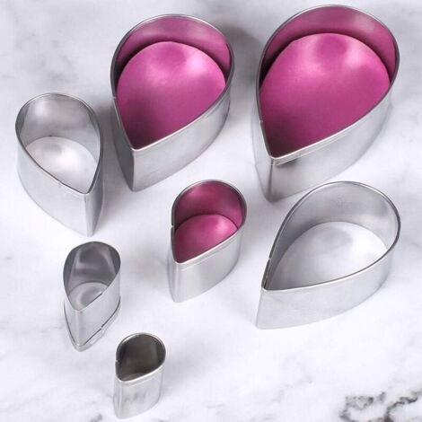 7 pièces Princesse Crown Fondant Cutter Emporte Pièces Couronne