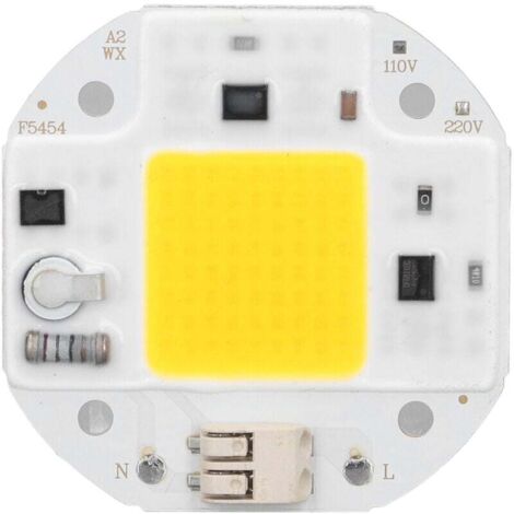 Lampe COB à puce LED haute puissance, haute luminosité, entraînement gratuit pour lampe de bricolage, projecteur, éclairage intérieur 220 V (1/4)