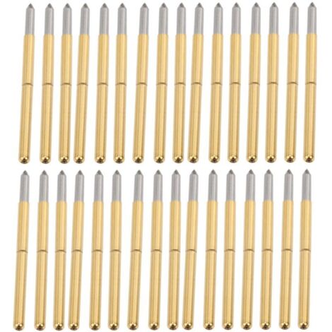 100 Pièces Test De Ressort Pogo Pin Laiton - Sonde Test PCB 2.02mm