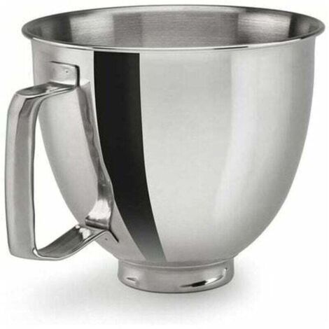 KitchenAid Bol mélangeur en acier inoxydable Kaishanyi Chef Machine Accessoires K5THSBP pour 5QT avec poignée (1/4)
