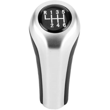 Pommeau de levier de vitesse à 6 vitesses adapté pour la série 3 Série 1 X1 E60 E61 E62 E87 E88 E90 E91 E83 Accessoire intérieur de voiture (1/4)