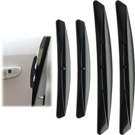 Protection Porte Voiture, 4 Pcs Protecteurs de Bord de Porte ande Anti-Collision, Bande de Protection de Bord de Porte, Peuvent être Utilisés dans Diverses Voitures (Noir) (1/4)