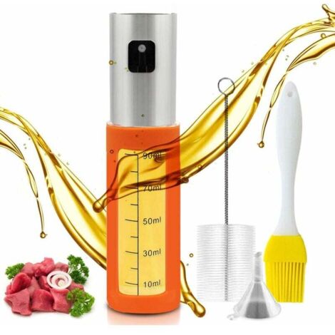 Nébuliseur d'huile, distributeur d'huile de cuisine, vaporisateur d'huile, distributeur d'huile d'olive vaporisateur d'huile pour cuisiner, griller, rôtir, cuire au four (1/5)