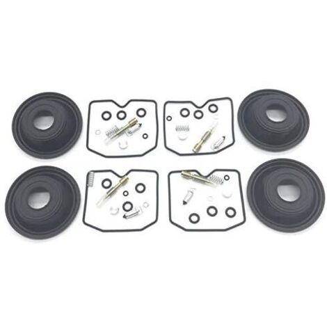 Kit de réparation de carburateur 4 pièces avec diaphragme compatible avec Bandit Gsf 600 S 96-03 (1/4)