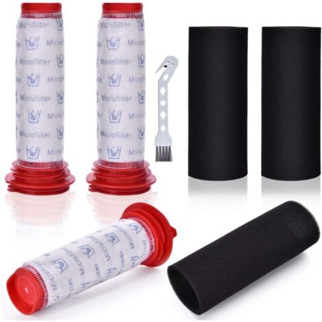 Lot de 3 Filtres de Rechange pour Bosch Aspirateur Vertical Accessoires sans sac Filtres en mousse pour Bosch Athlet Lithium Power 25,2 V BCH6L2560 BCH6ZOOO Zoo ProAnimal Flexxo Series 4 Aspirateur (1/4)