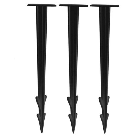 Lot de 100 Clous d'ancrage au Sol pour Tissu en Feutre (1/4)