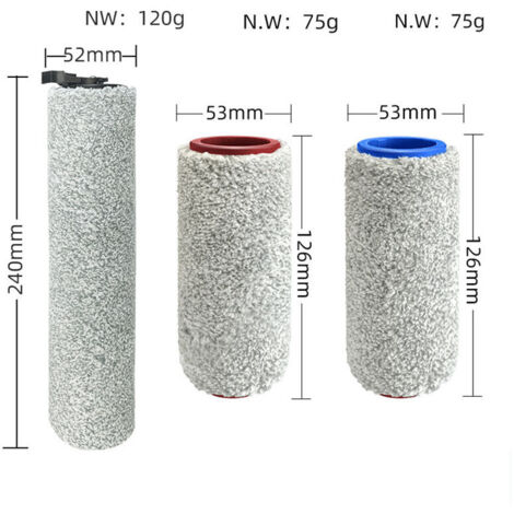 Kit de filtres de brosse principale de rouleau for Xiaomi for Roborock Dyad accessoires de remplacement d'aspirateur intelligent sec humide sans fil Louable (Color : C) (1/4)