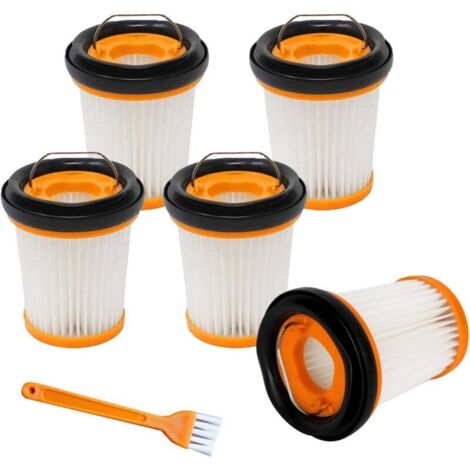 5pcs Filtre de Remplacement Compatible avec Shark W1 WV200 WV201 WV205 WV220 Aspirateur Portatif Sans Fil, Comparez à La Partie XHFWV200 (1/4)