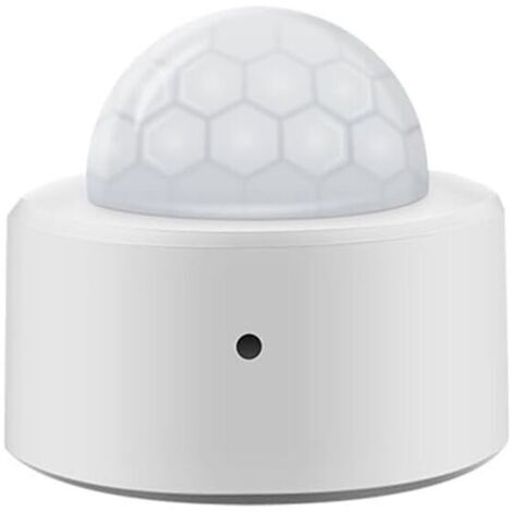 Capteur de Mouvement ,Connexion Zigbee Capteur Infrarouge avec Mouvement Humain+capteur de lumière 2-en-1 pour l'intérieur ou Le détecteur de Mouvement. (1/4)
